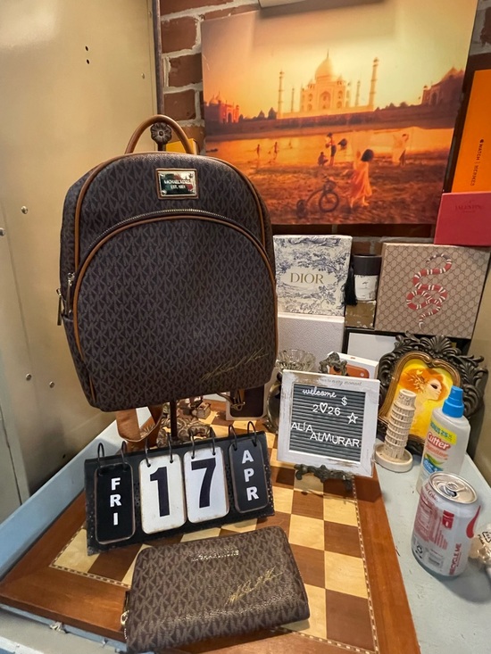 Michael Kors Handbags - Michael Kors Jet Set Travel back pack and matching wallet
